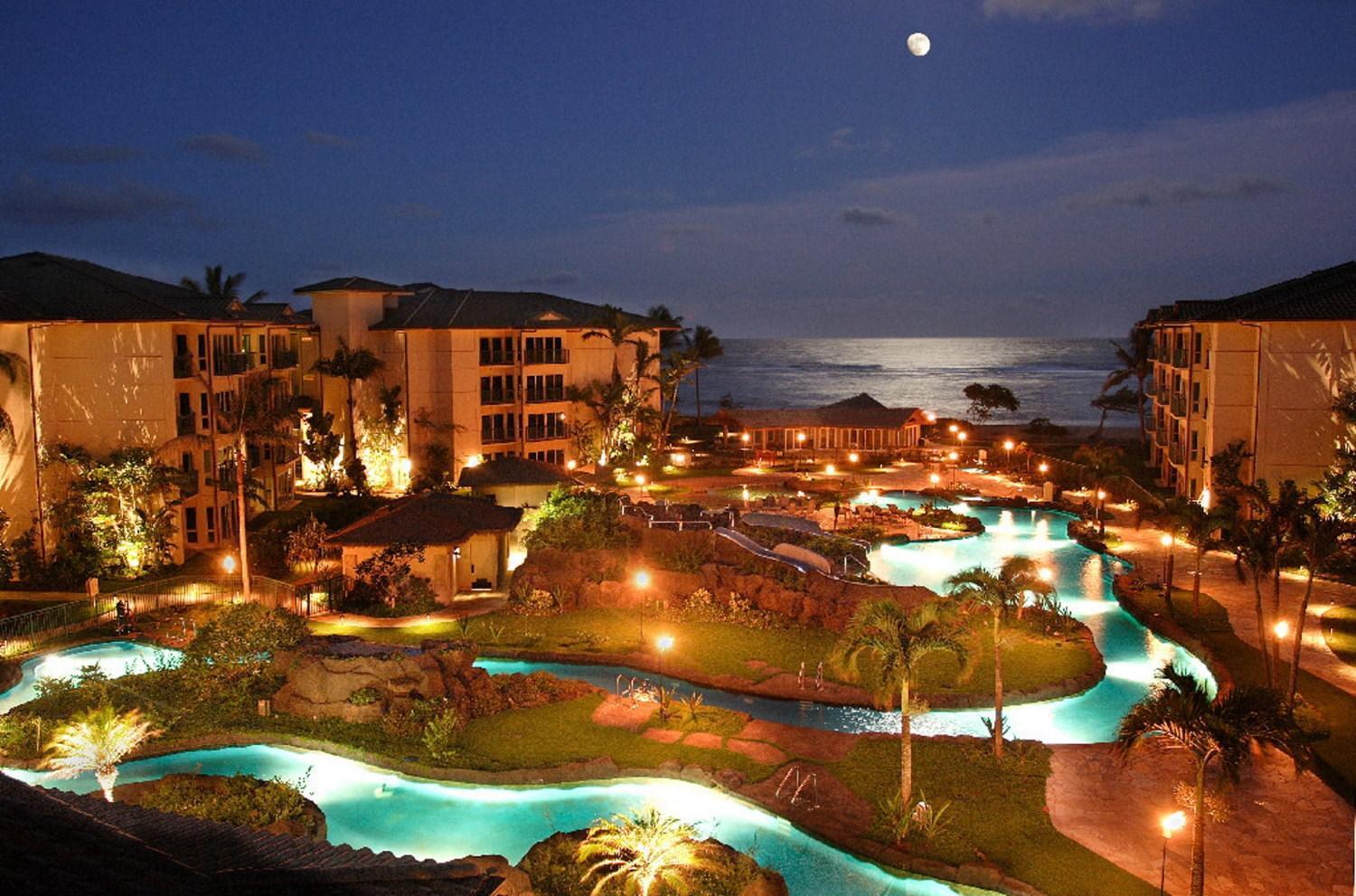 Waipouli Beach Resort Penthouse Beautiful Oceanview Aloha! Ac Pool Kapa'a Eksteriør billede